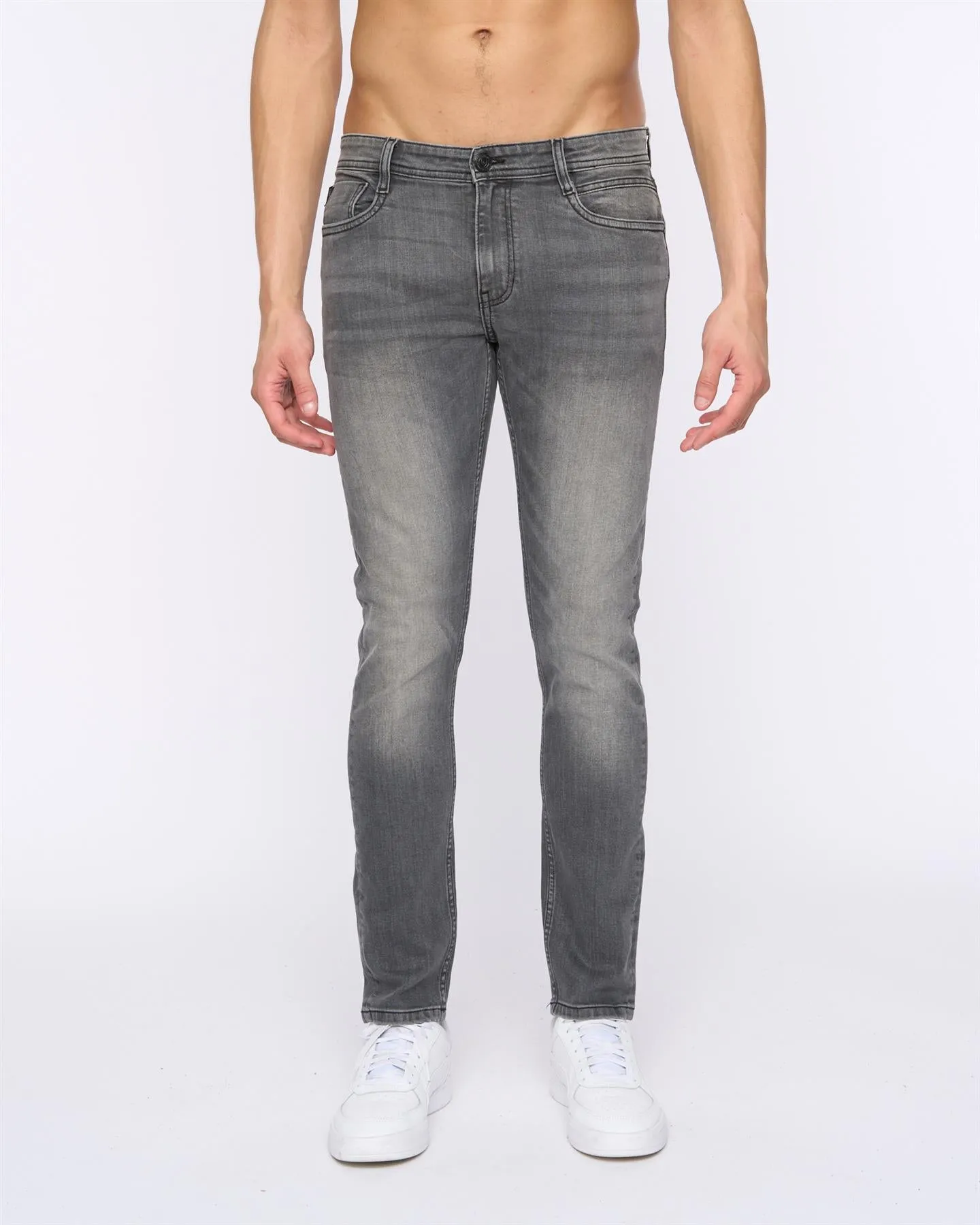 Mens Maylead Slim Fit Jeans Grey