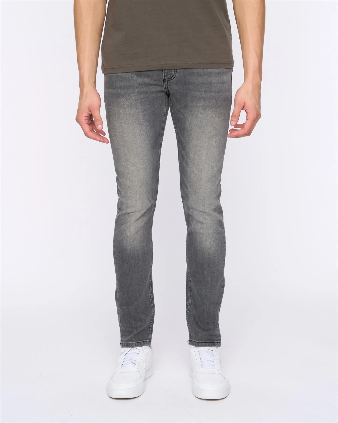 Mens Maylead Slim Fit Jeans Grey