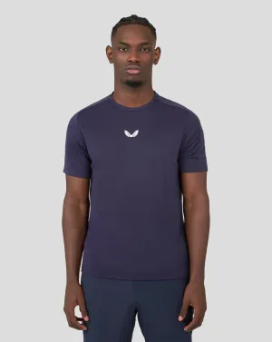 Men's Navy Mesh Mix Cobalt Capsule Tee - Breathable Performance Tee for Active Days