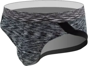 Men's Quick-dryl Briefs with Big Pouch Colorful Bulge Stretch Bikini Underwear Low Rise Sporty Under Panties for Men