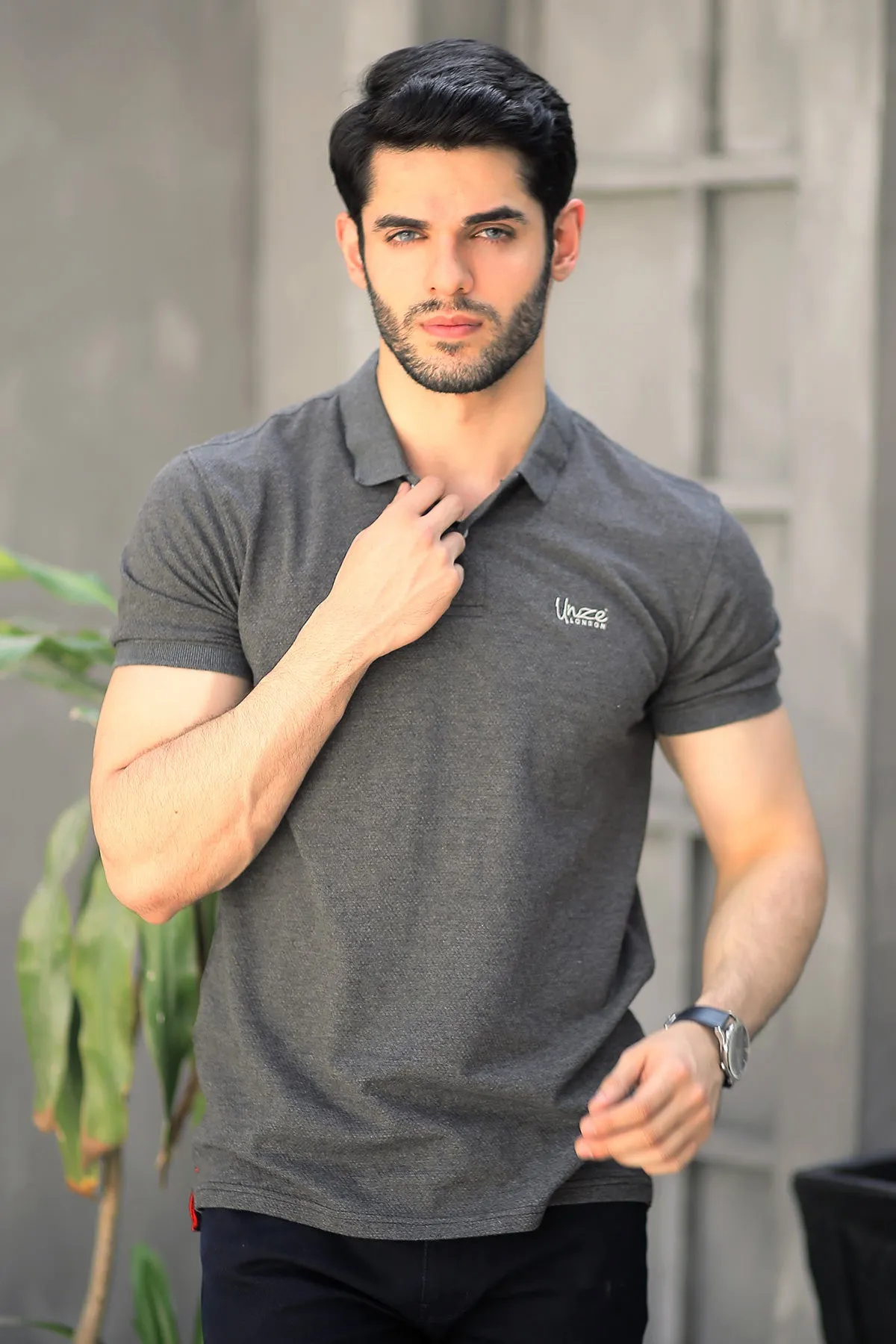 Mens "JIAXI" Cotton Polo Summer T-Shirt