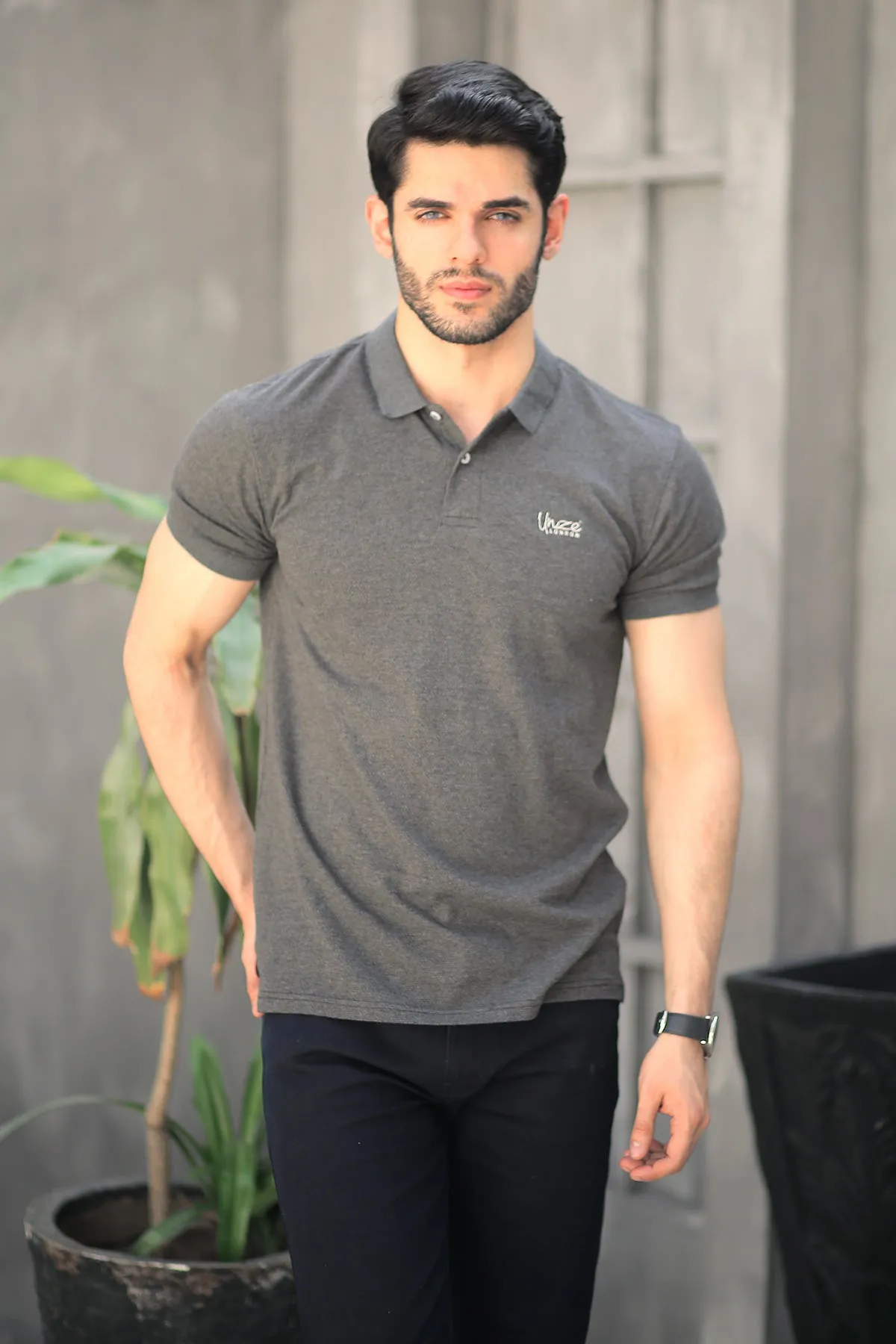 Mens "JIAXI" Cotton Polo Summer T-Shirt