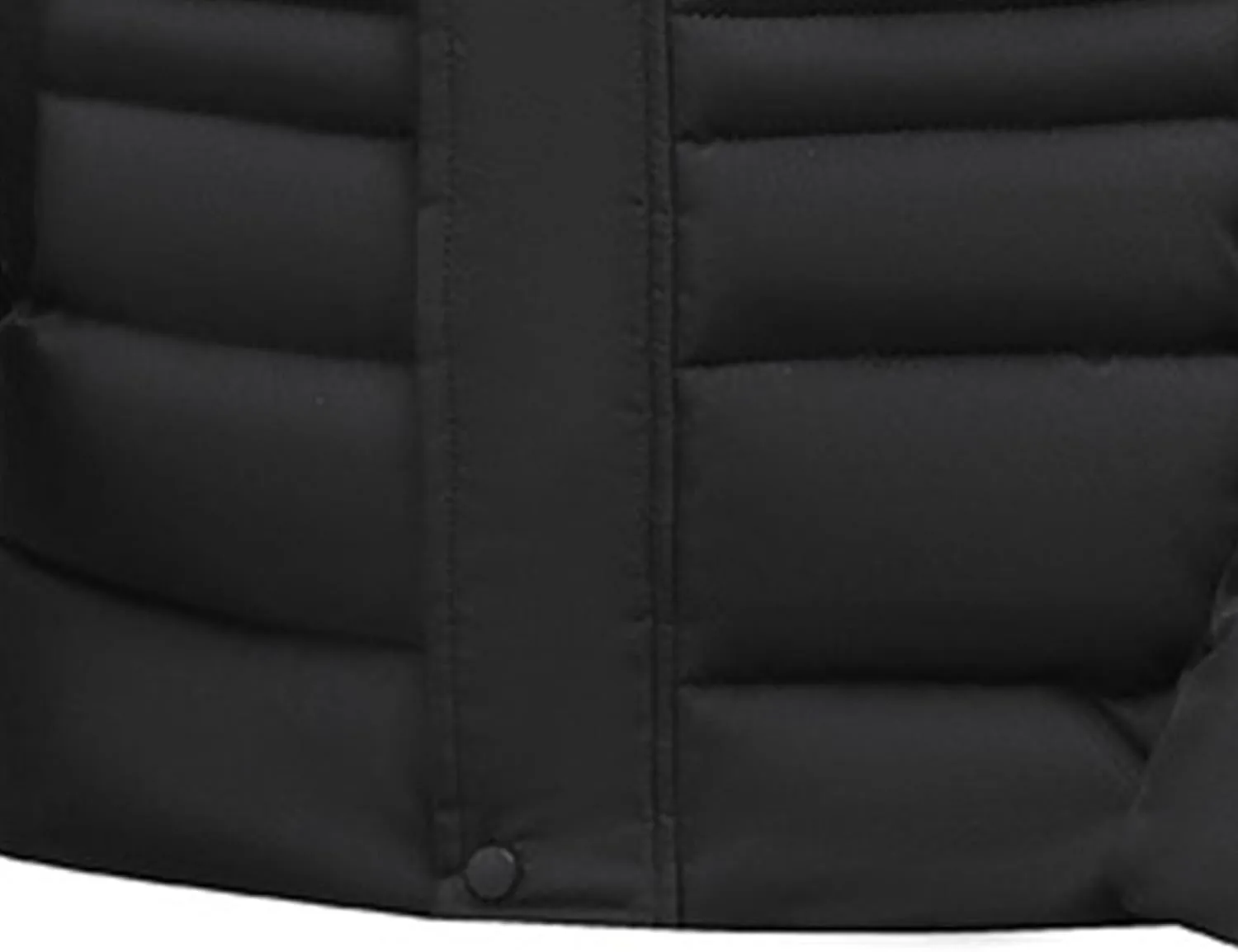 Men's Removable Hood Insulated Puffer Jacket Windproof Warm Padded Down Coats Waterproof Thermal Winter Coats