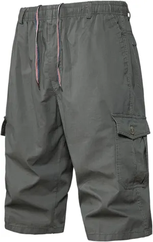 Mens Shorts Casual Cargo Men's Camo Cargo Shorts Athletic Performance Comfort Flex Cargo Short Pants Bodybuilding Shorts