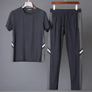 Men's Silky Soft & Quick-Dry Ice Silk Set