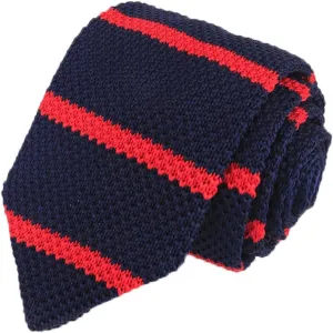 Men's Skinny Knit Tie Vintage Smart Casual Formal Necktie for Groom