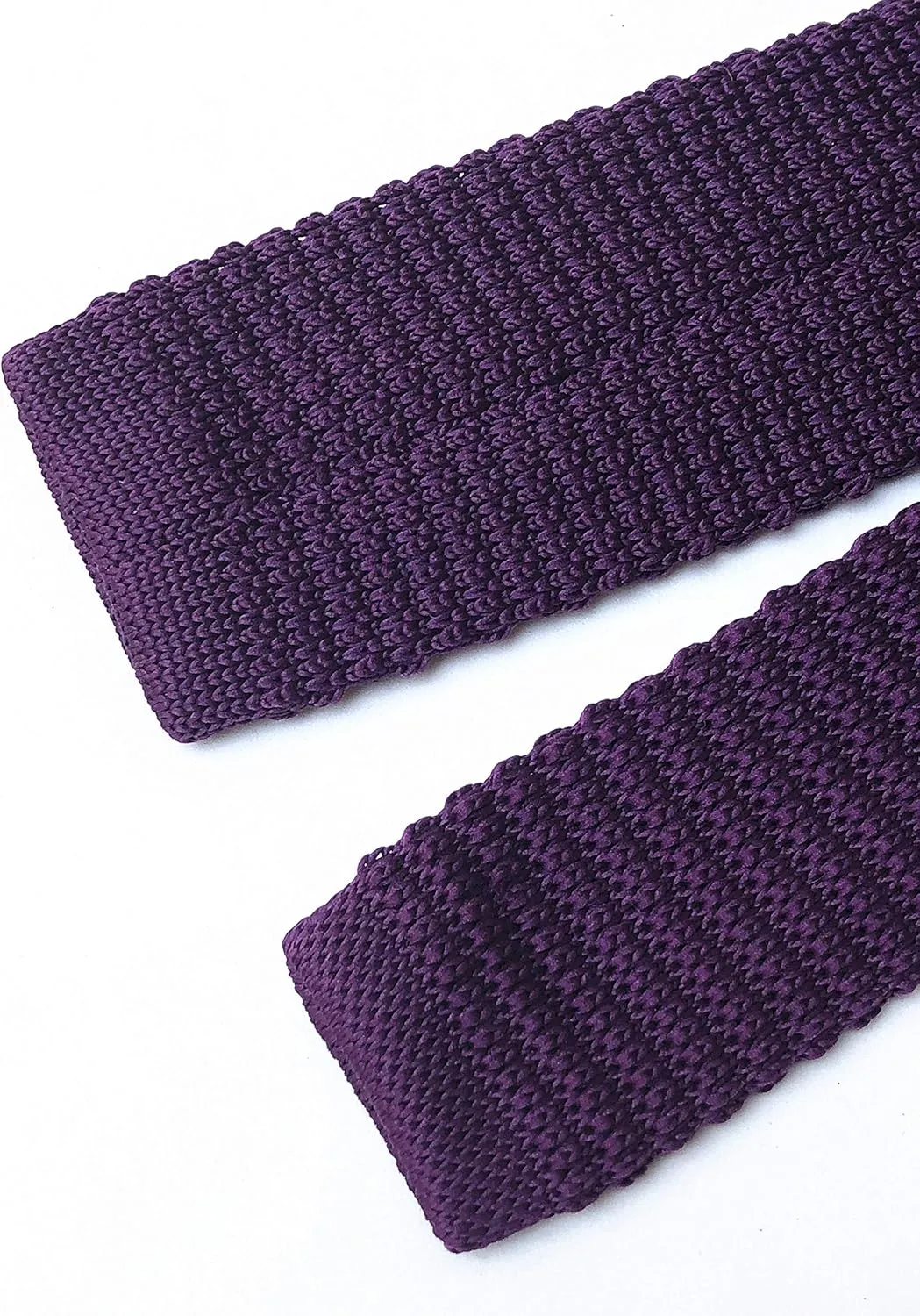 Men's Skinny Knit Ties Polka Dots Pattern Designer Necktie 2" - Various Design