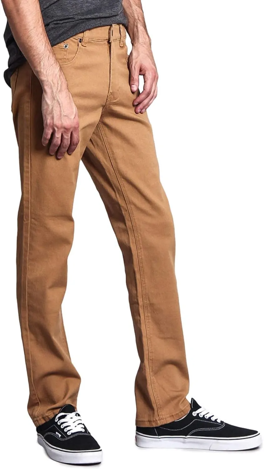 Men's Slim Fit Colored Jeans
