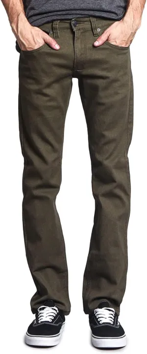 Men's Slim Fit Colored Jeans