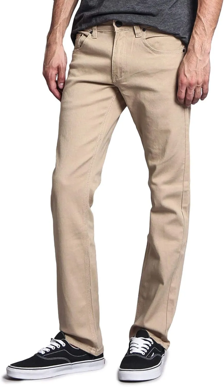 Men's Slim Fit Colored Jeans