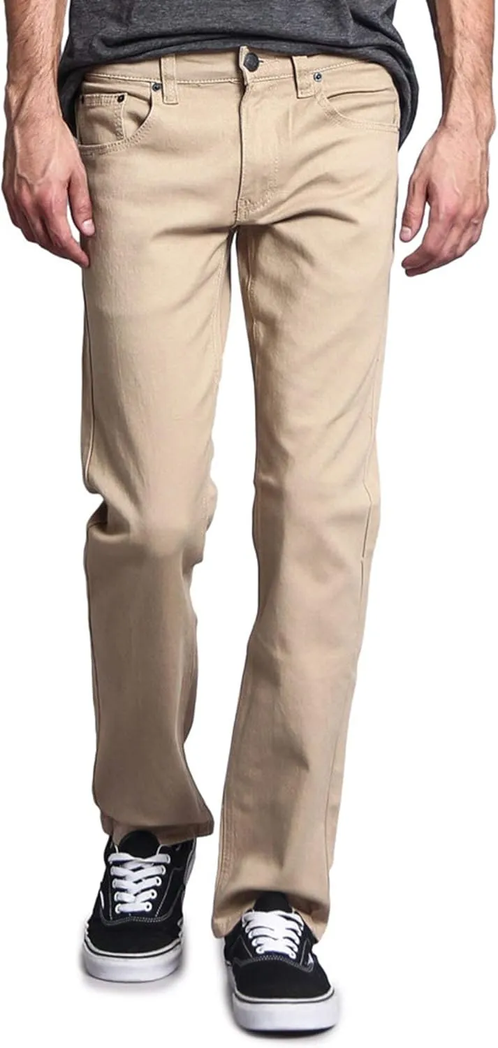 Men's Slim Fit Colored Jeans