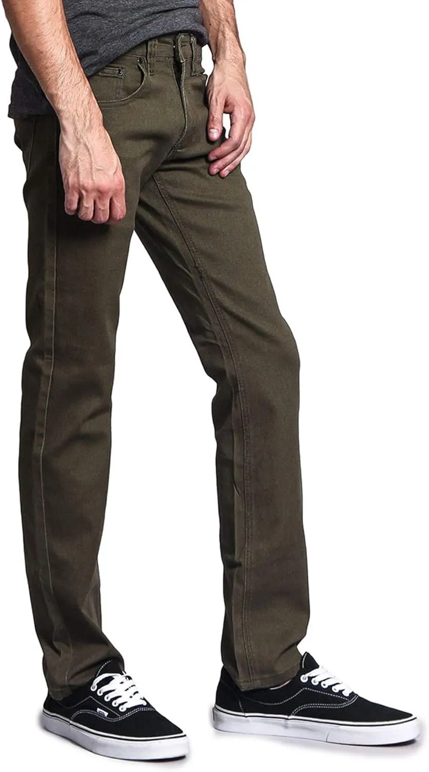 Men's Slim Fit Colored Jeans