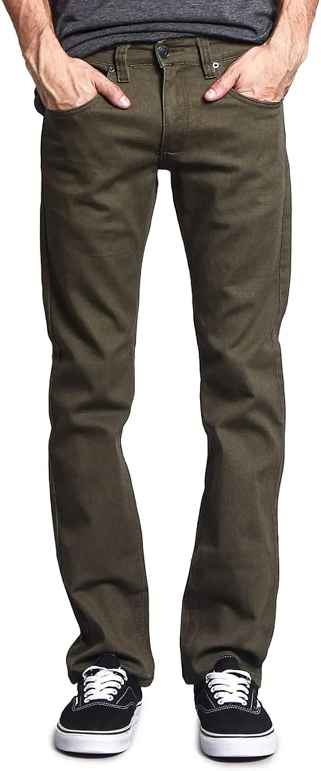 Men's Slim Fit Colored Jeans