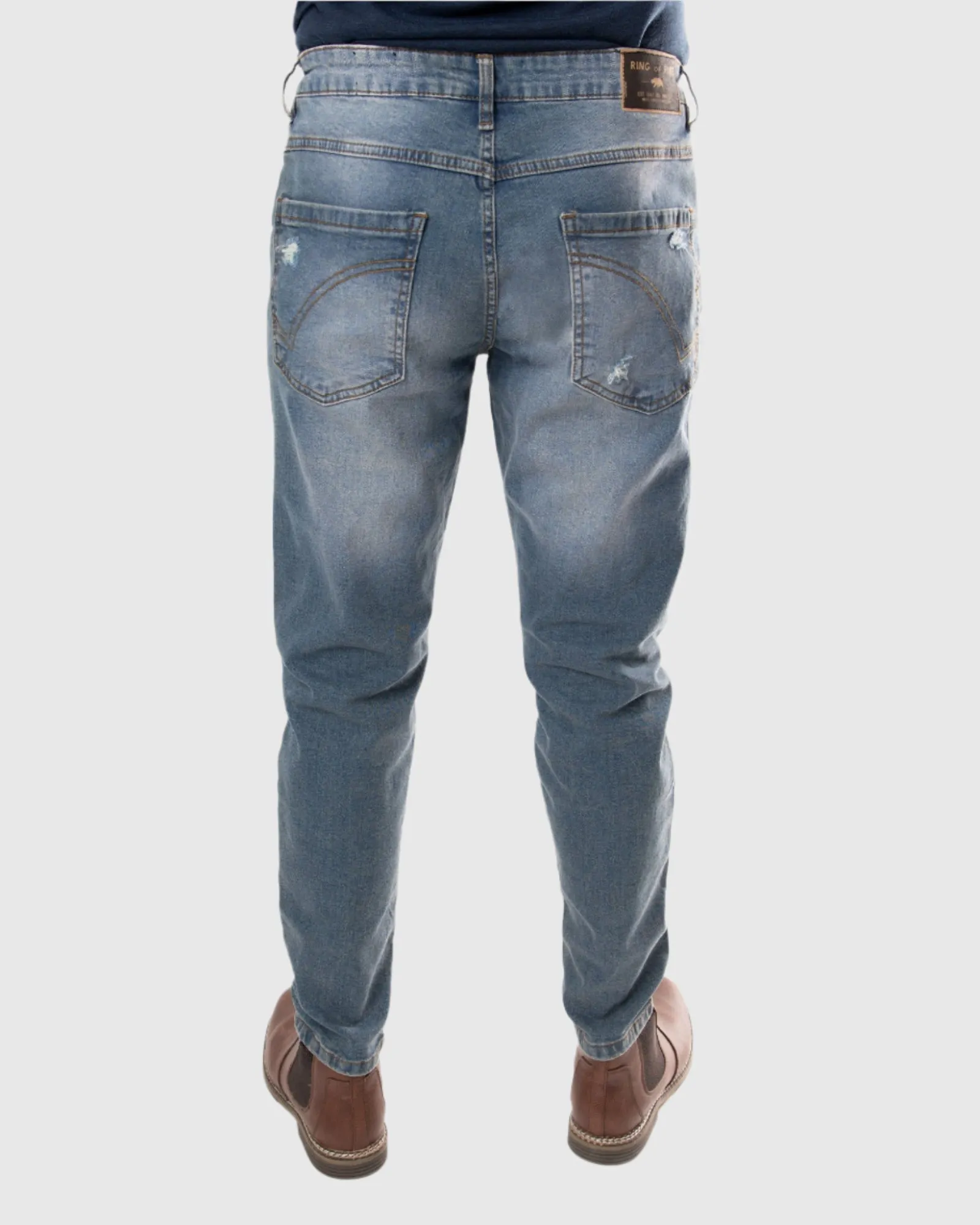 MEN'S SLITHER RIPPED SLIM FIT JEANS