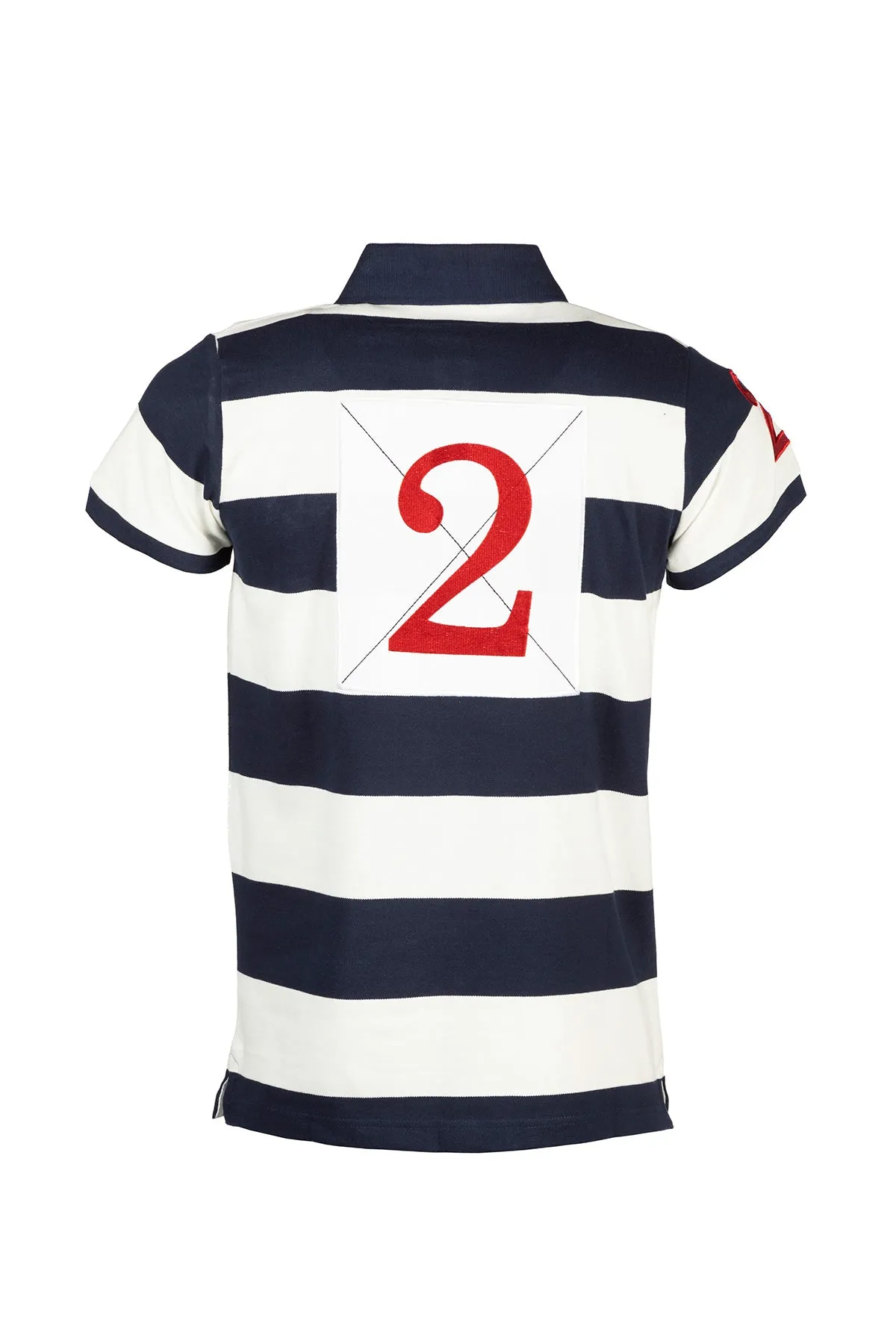 Men's Striped Polo Shirt - Wykeham II