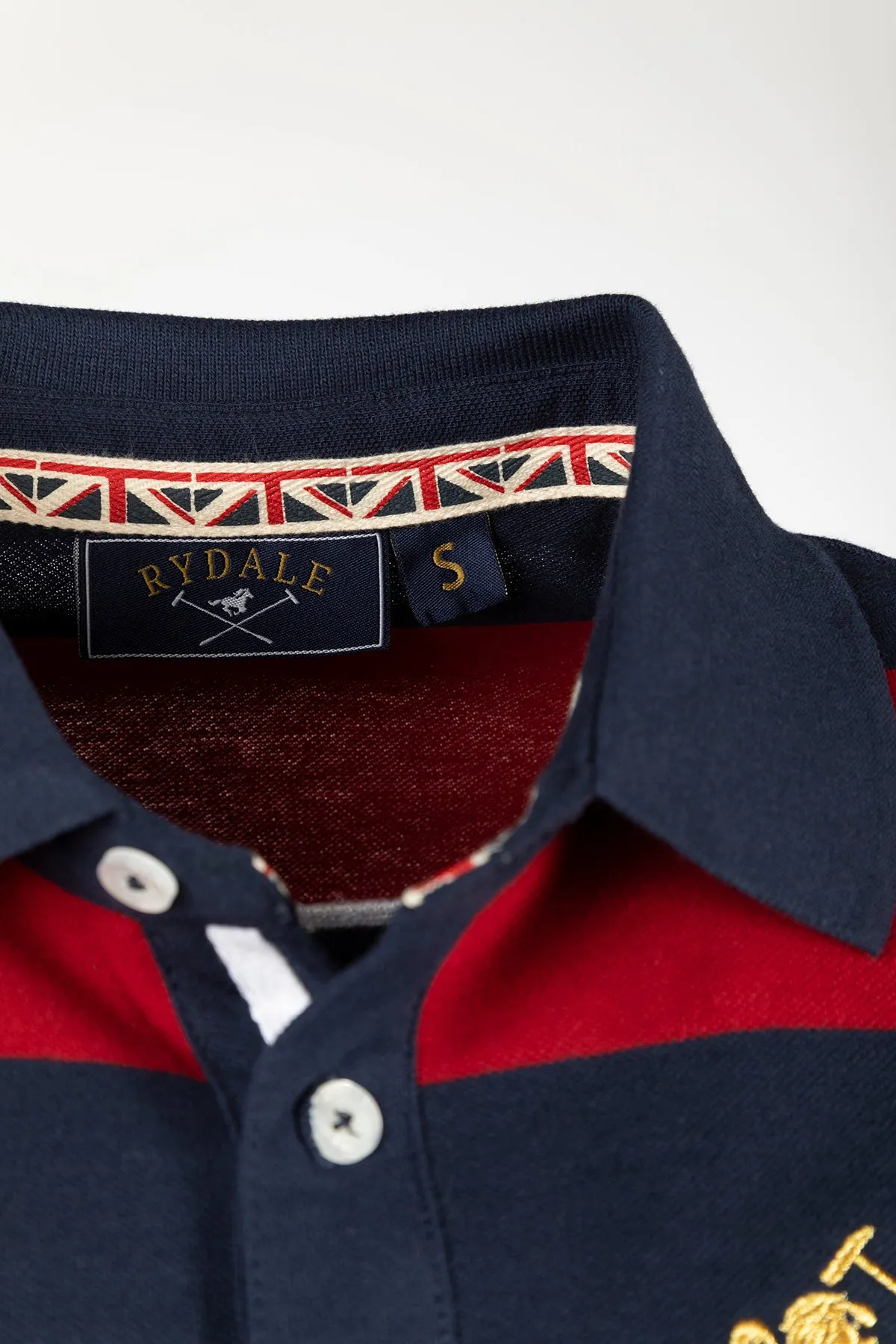 Men's Striped Polo Shirt - Wykeham II