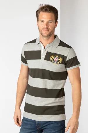 Men's Striped Polo Shirt - Wykeham II
