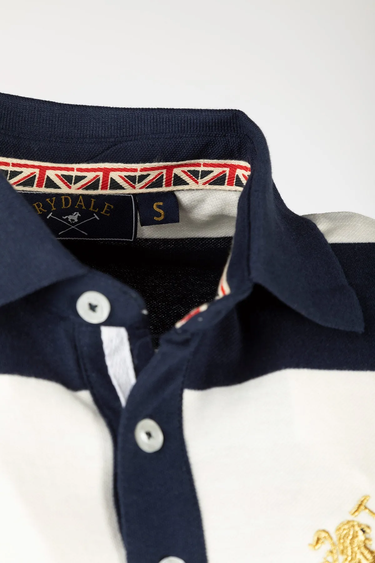 Men's Striped Polo Shirt - Wykeham II