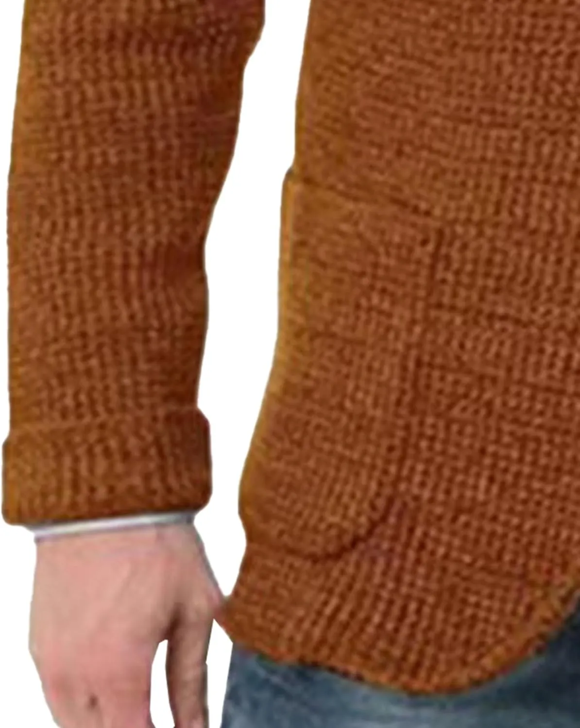 Men's Suit Casual Knitted Jacket Button Lightweight Men Knit Coat Slim Fit Knits Blazer Suit Jackets