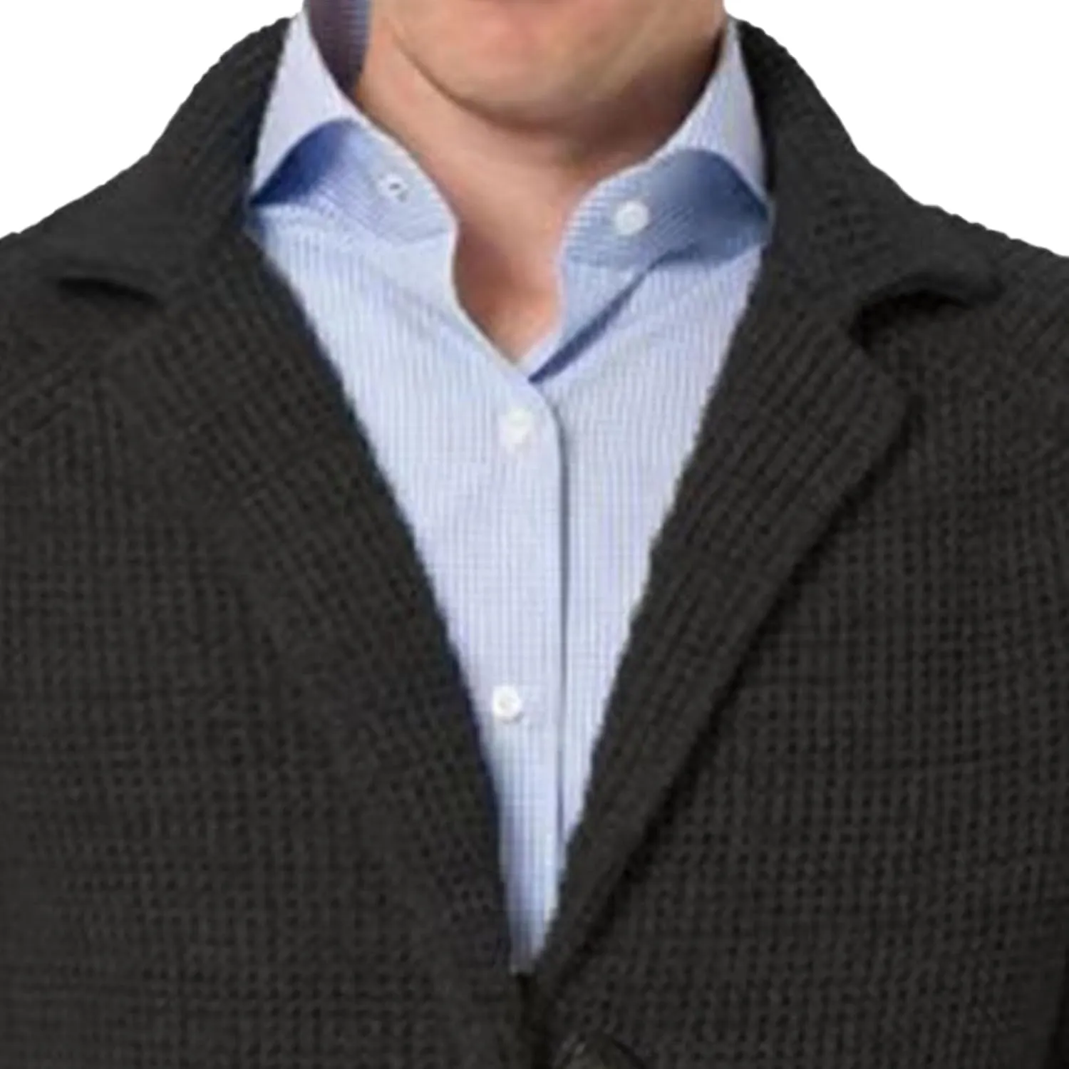 Men's Suit Casual Knitted Jacket Button Lightweight Men Knit Coat Slim Fit Knits Blazer Suit Jackets