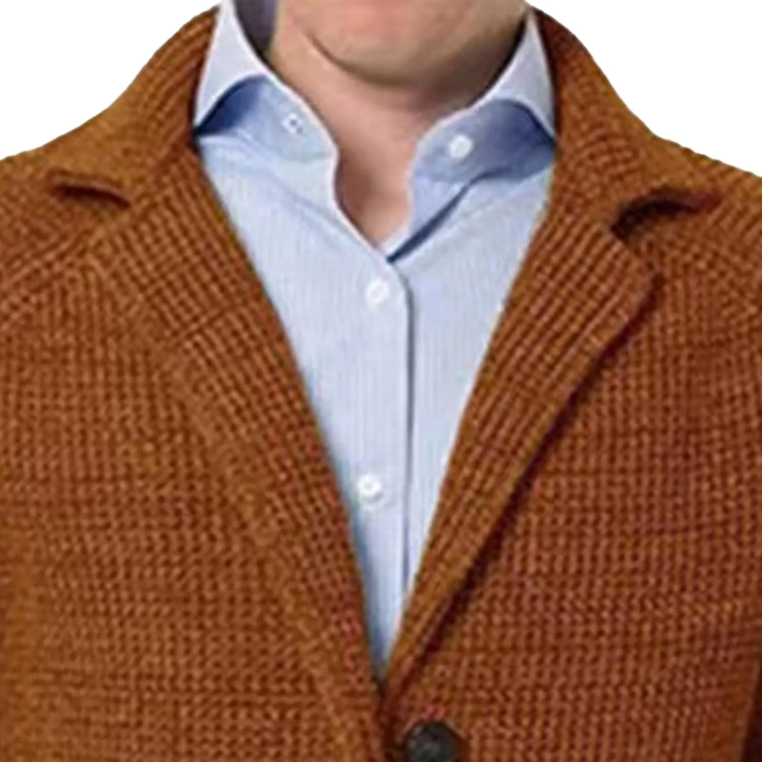 Men's Suit Casual Knitted Jacket Button Lightweight Men Knit Coat Slim Fit Knits Blazer Suit Jackets