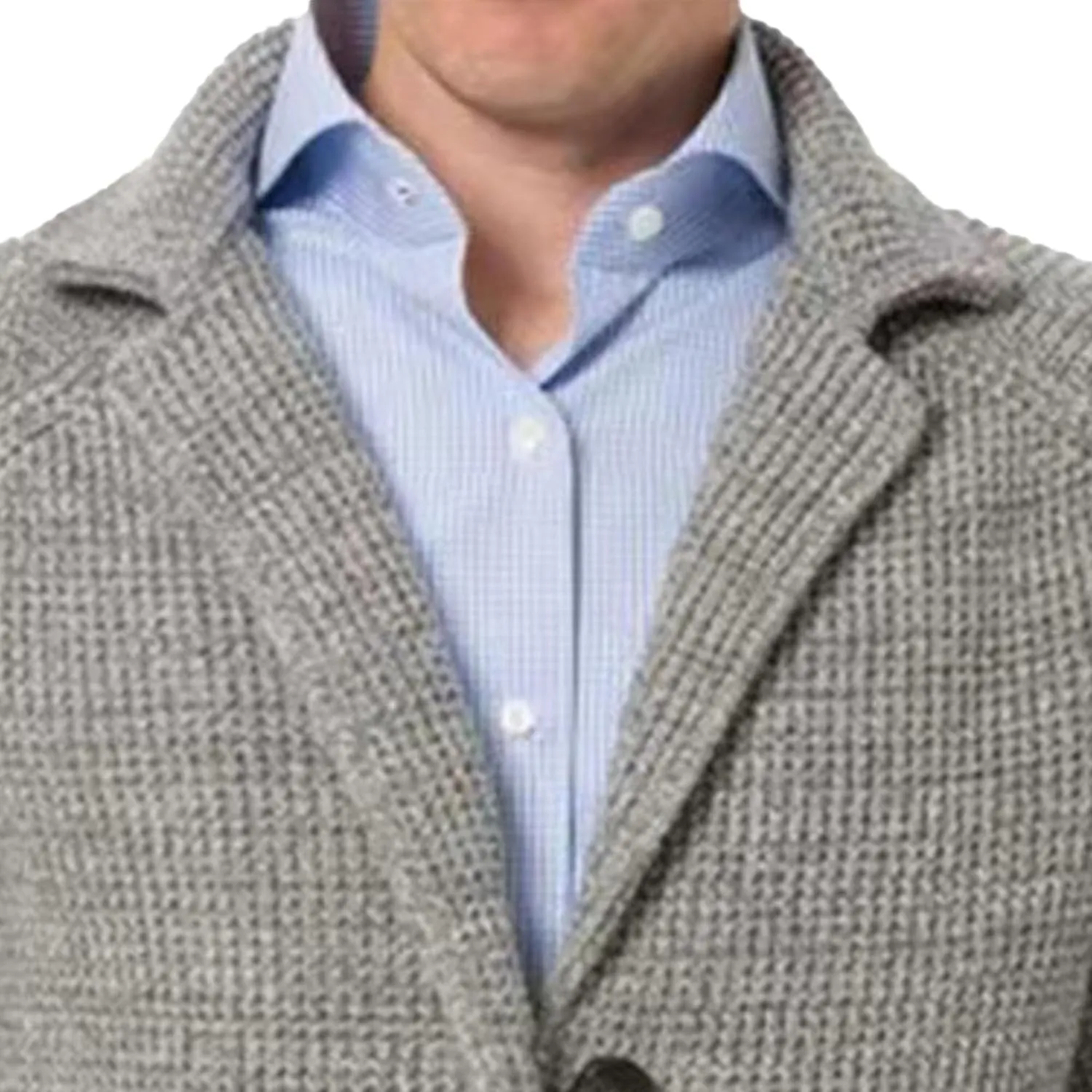 Men's Suit Casual Knitted Jacket Button Lightweight Men Knit Coat Slim Fit Knits Blazer Suit Jackets