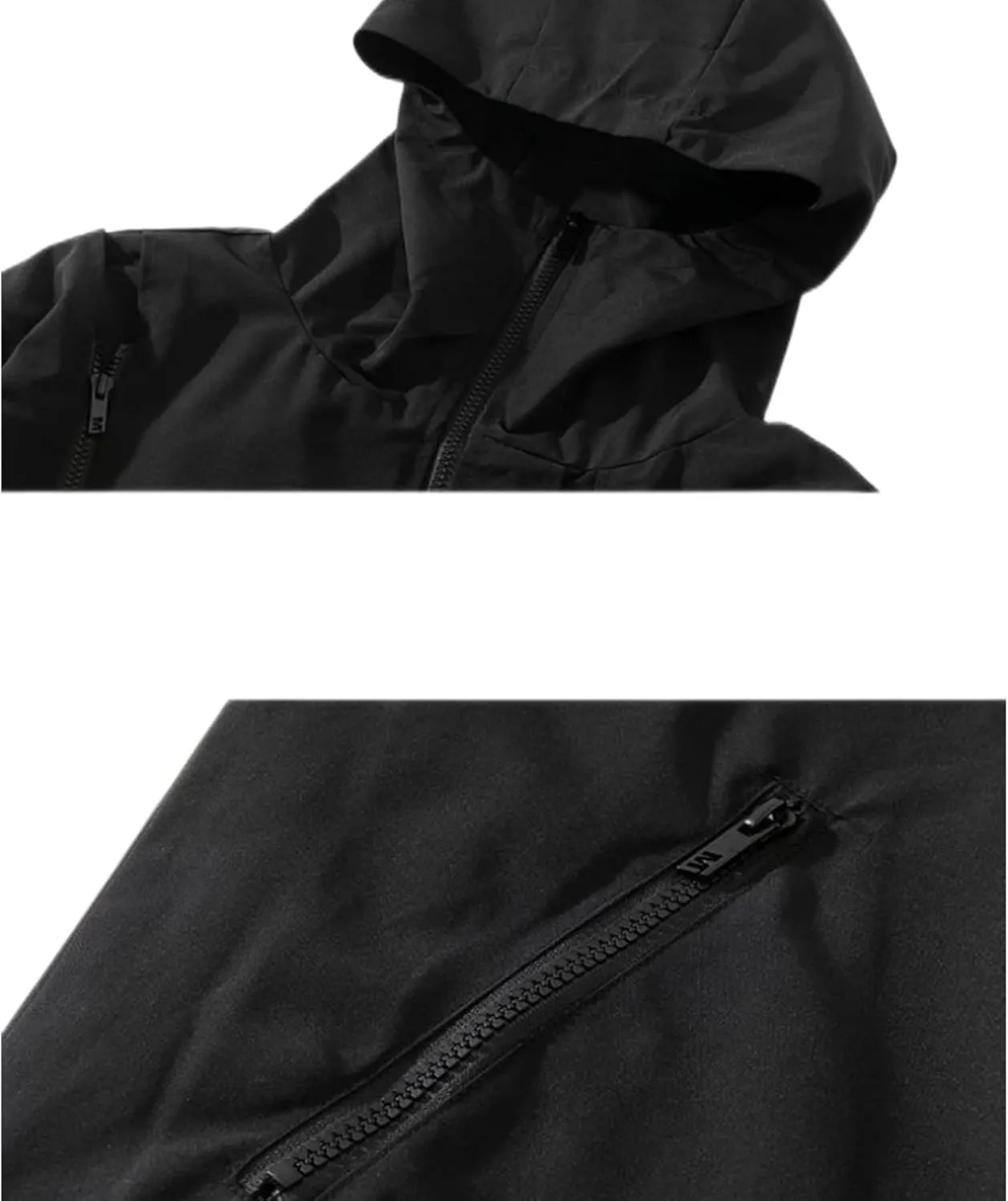 Men'S Waterproof Windproof Lightweight Jacket Outdoor Soft Shell Hooded Tactical Jacket Household Lightweight Raincoat