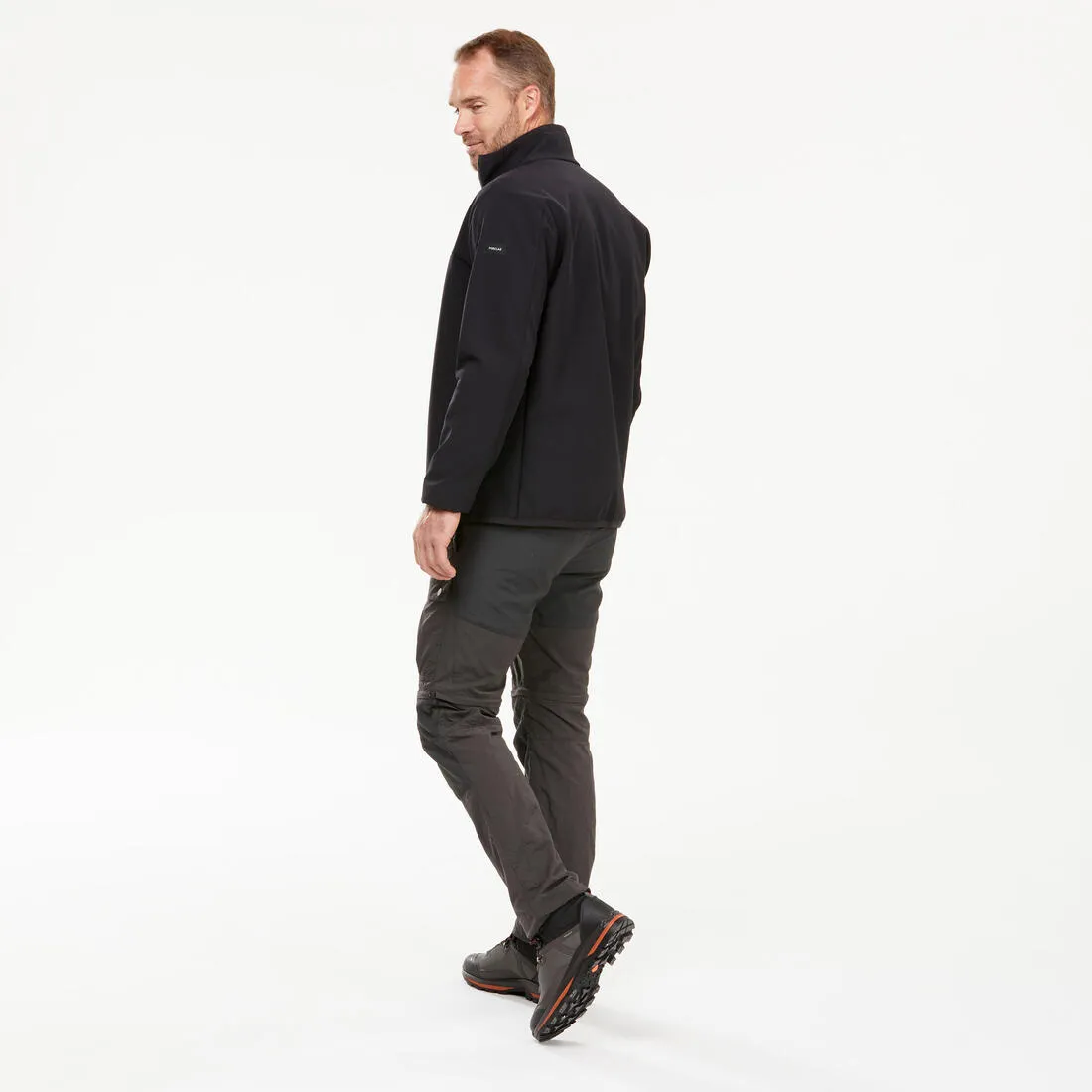 Men’s Windbreaker Jacket Softshell Warm - MT100 Windwarm