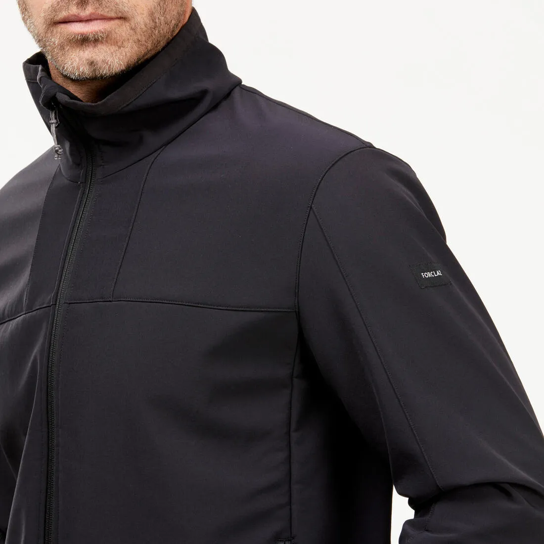 Men’s Windbreaker Jacket Softshell Warm - MT100 Windwarm
