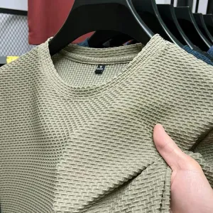 Mesh Ice Silk Short Sleeve T-Shirt(Buy 3 Get Free Shipping✔️)