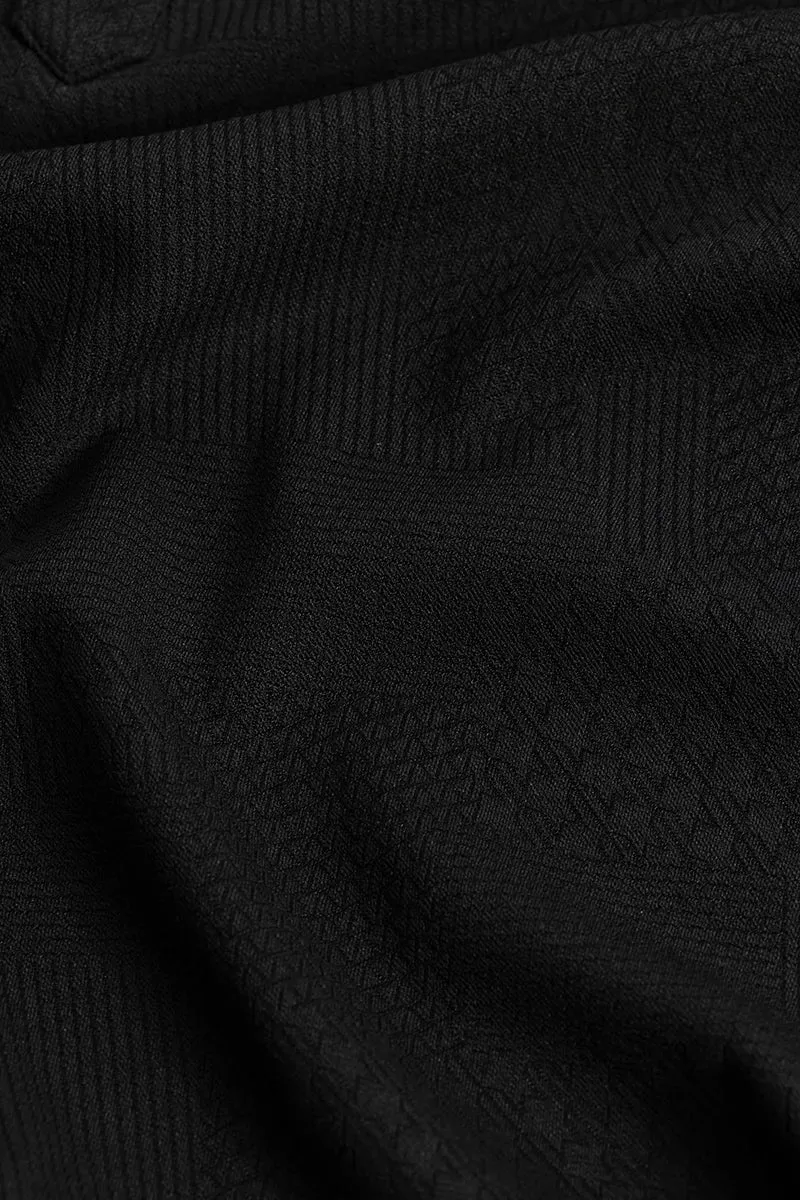 Meteor Black Polo T-Shirt