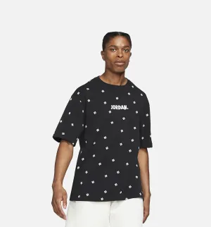 MJ All Over Print Short Sleeve Mens T-Shirt - Black