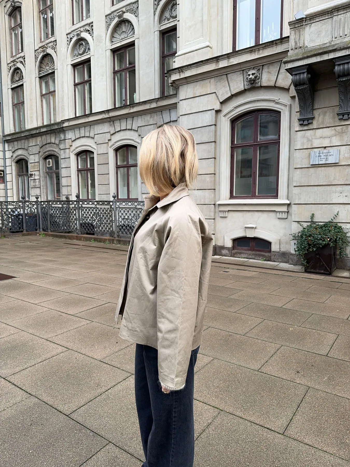 Monica short trenchcoat - Beige