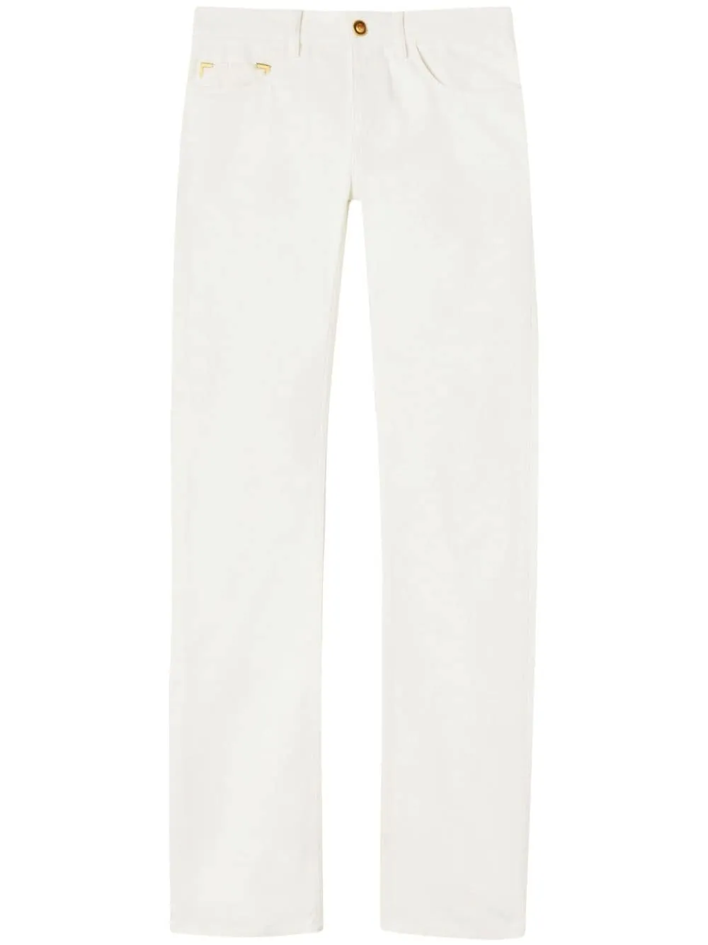 monogram straight-leg jeans