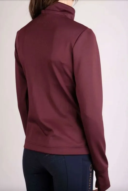 Montar Jordyn Full Zip Softshell Jacket Plum / Size XL - NEW