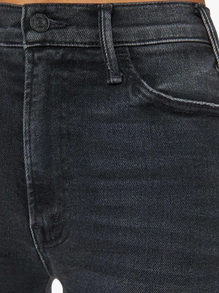 Mother Denim Hustler Roller Sneak Wide Leg Jean - Not Today Satan