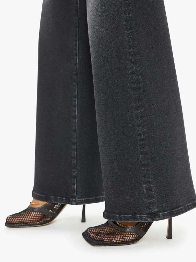 Mother Denim Hustler Roller Sneak Wide Leg Jean - Not Today Satan