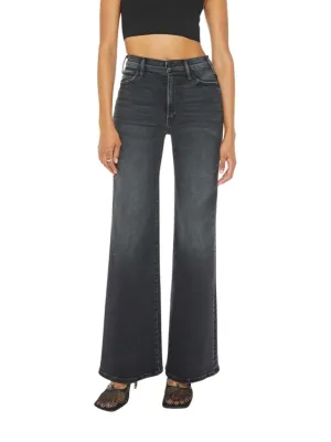 Mother Denim Hustler Roller Sneak Wide Leg Jean - Not Today Satan