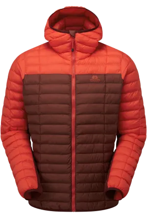 Mountain Equipment Particle Hooded Men's Jacket-Firedbrick/Cardinal