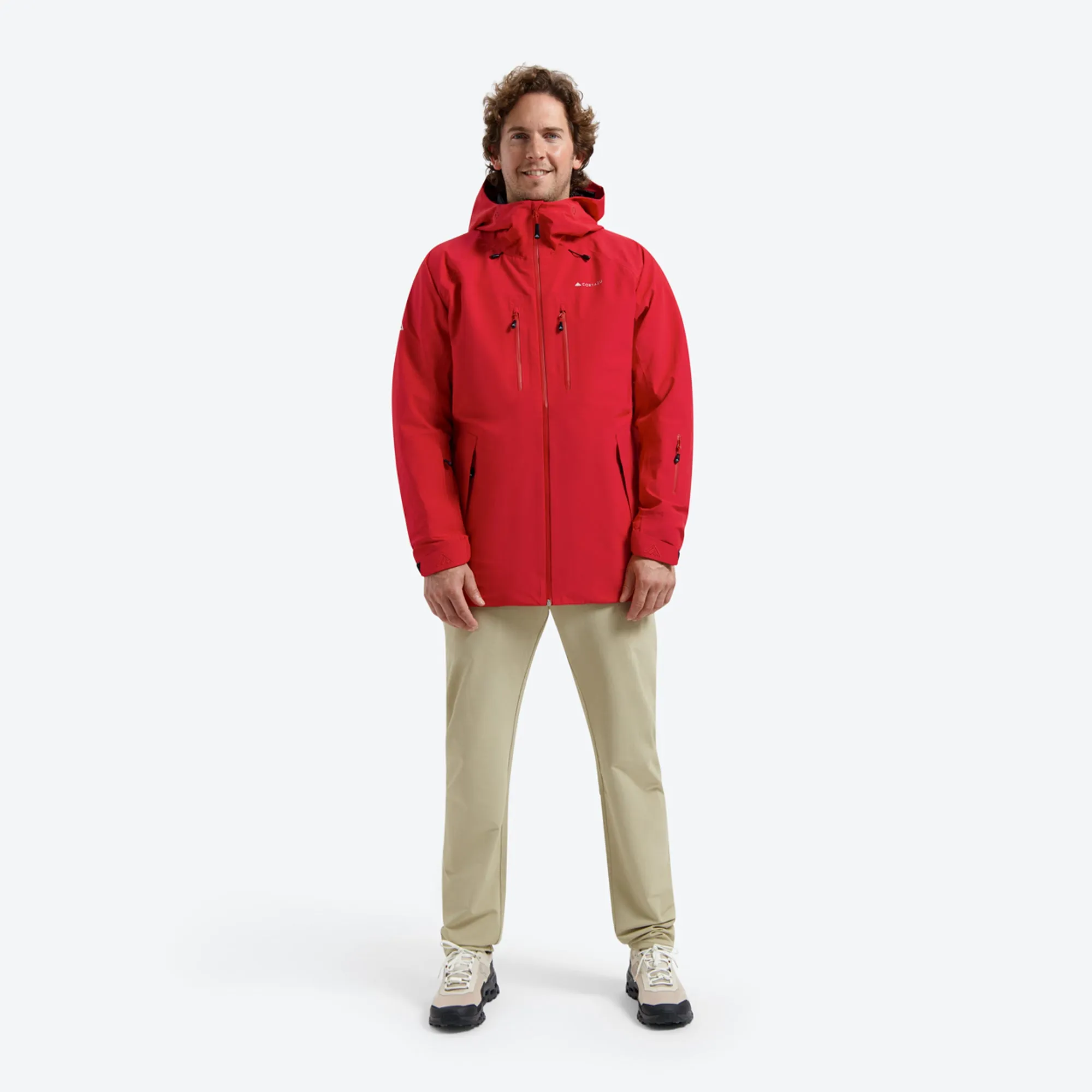Mountain Hardshell Jacket Chili Red | Mens