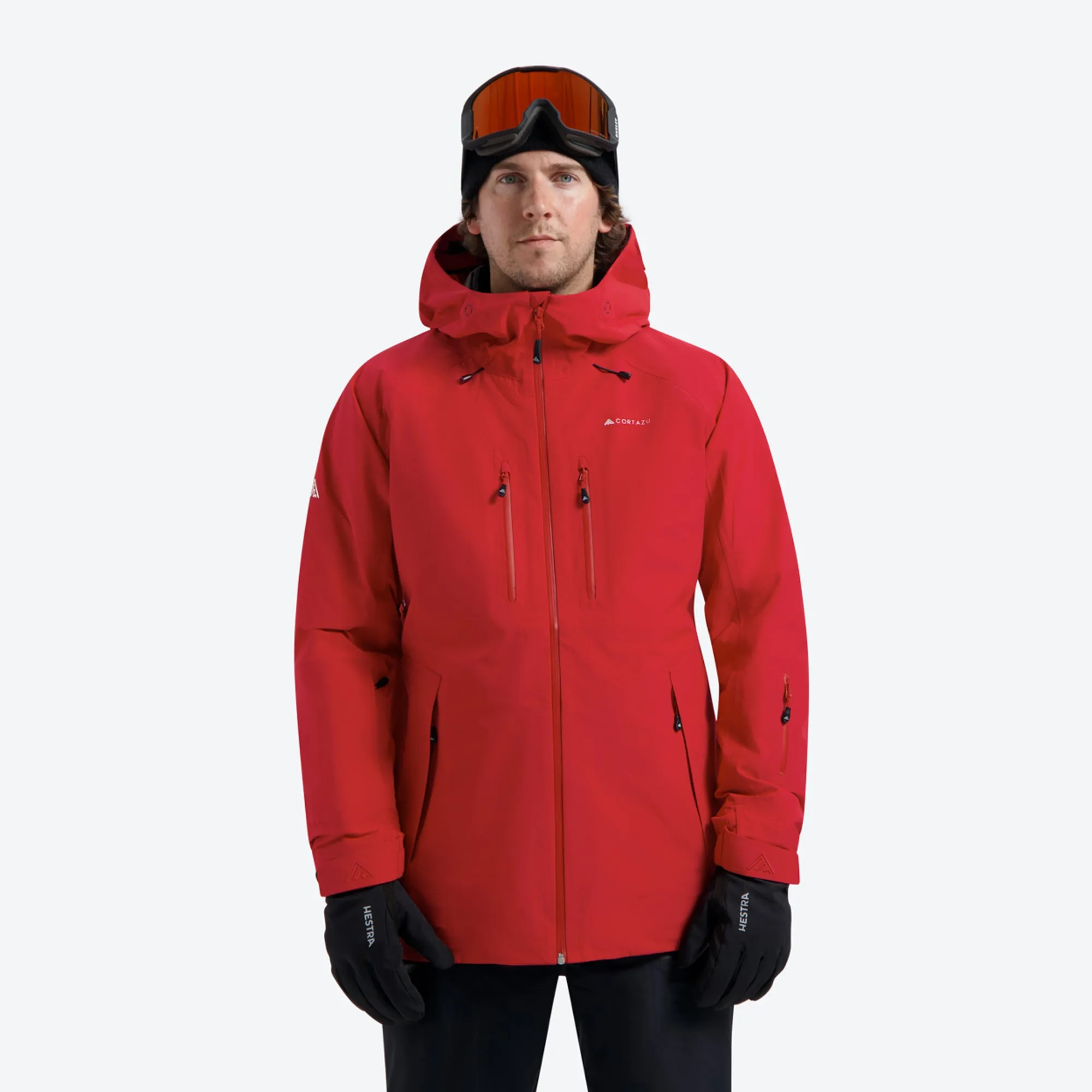 Mountain Hardshell Jacket Chili Red | Mens