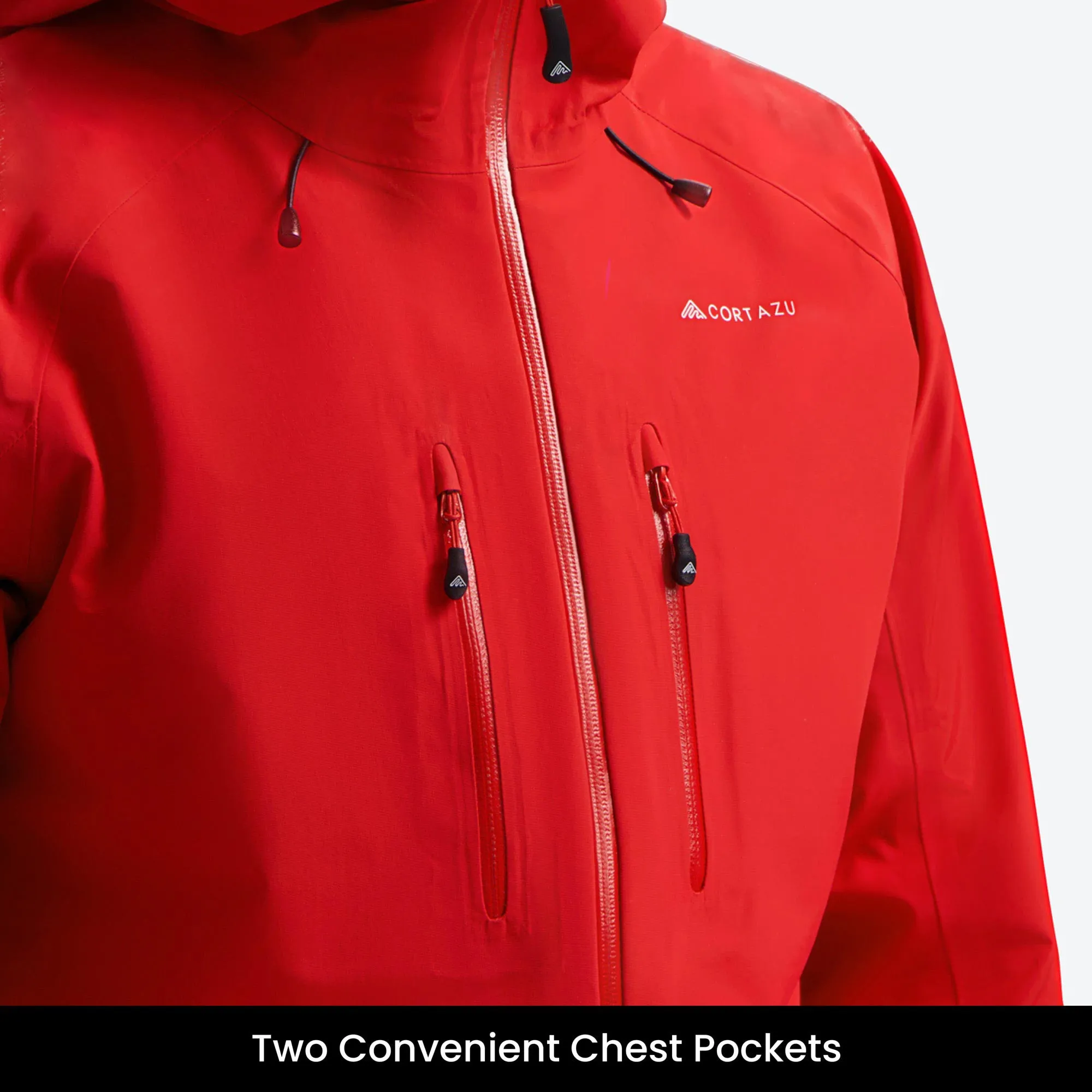 Mountain Hardshell Jacket Chili Red | Mens