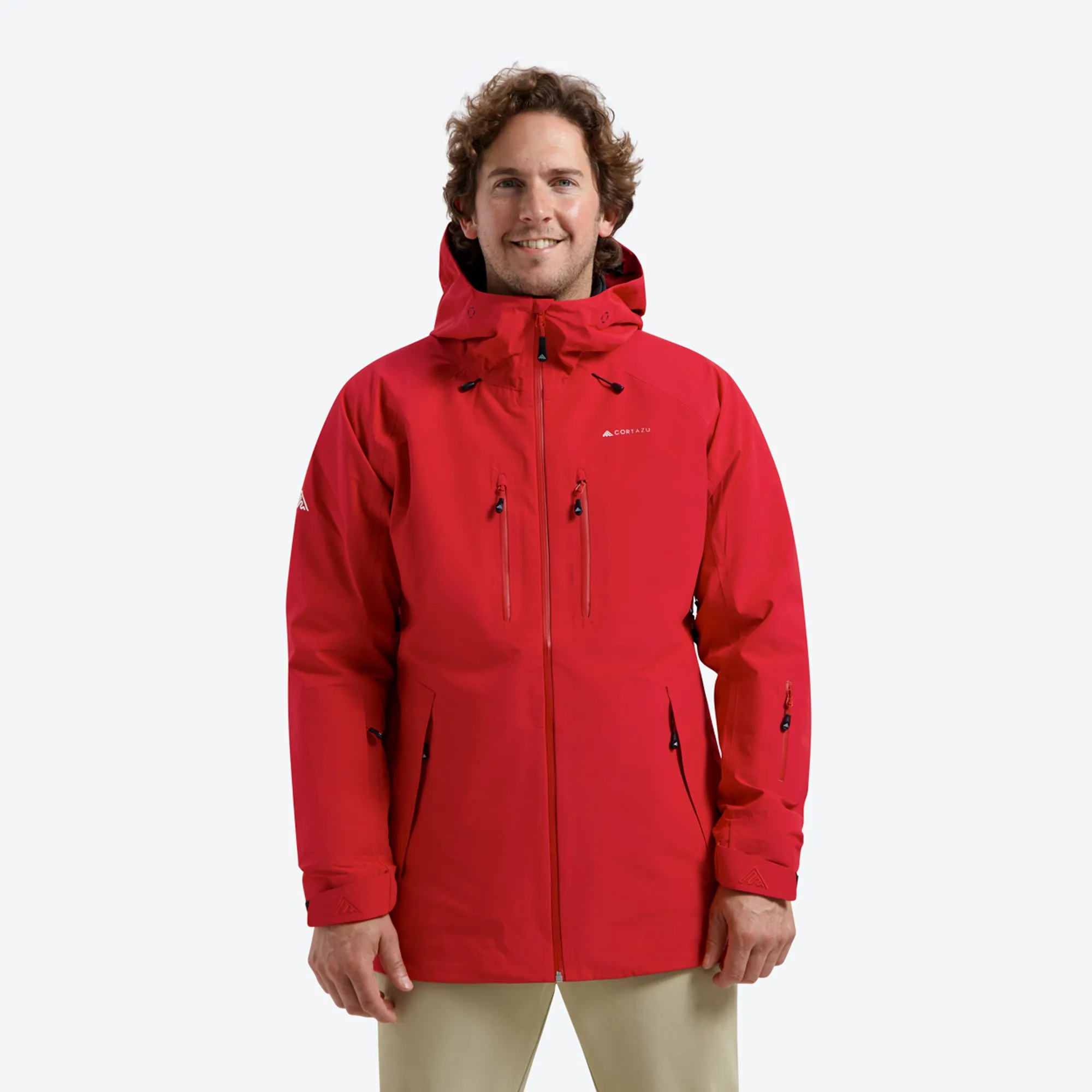 Mountain Hardshell Jacket Chili Red | Mens