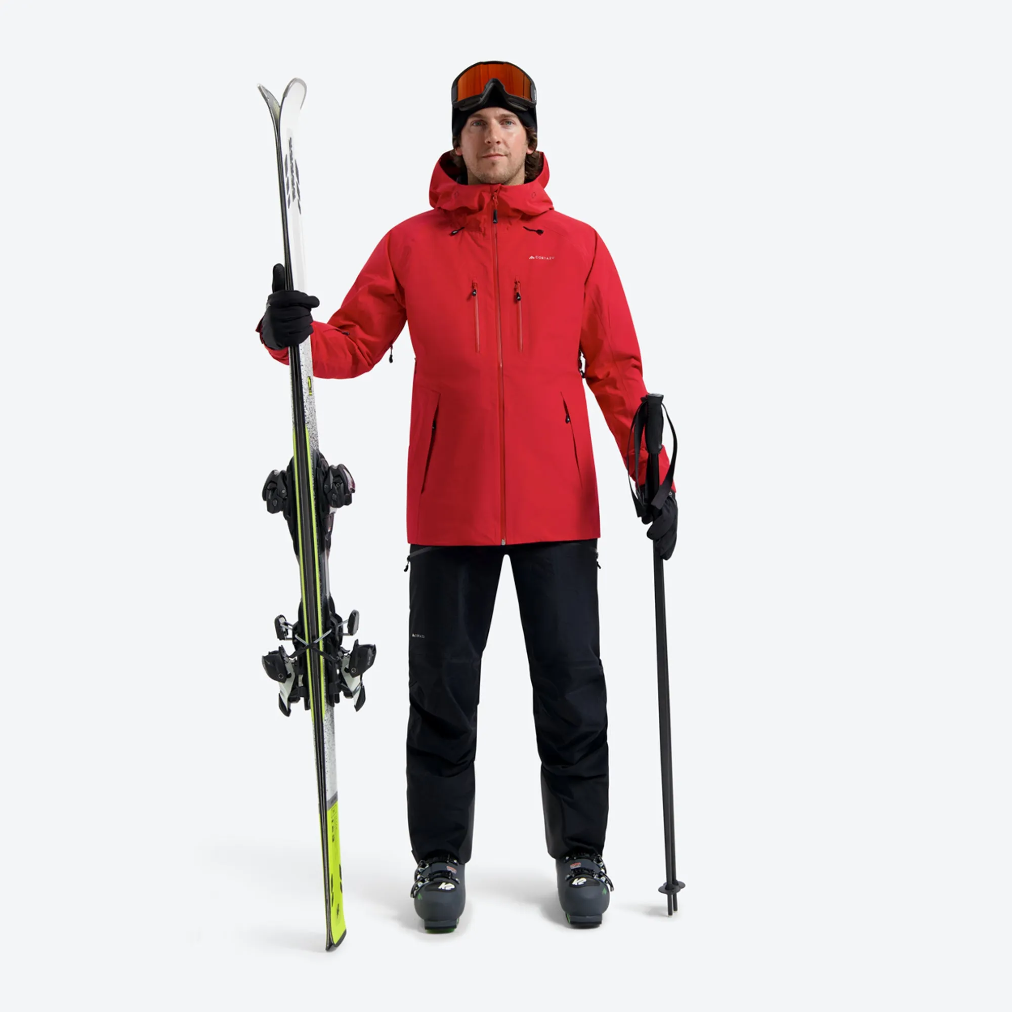 Mountain Hardshell Jacket Chili Red | Mens