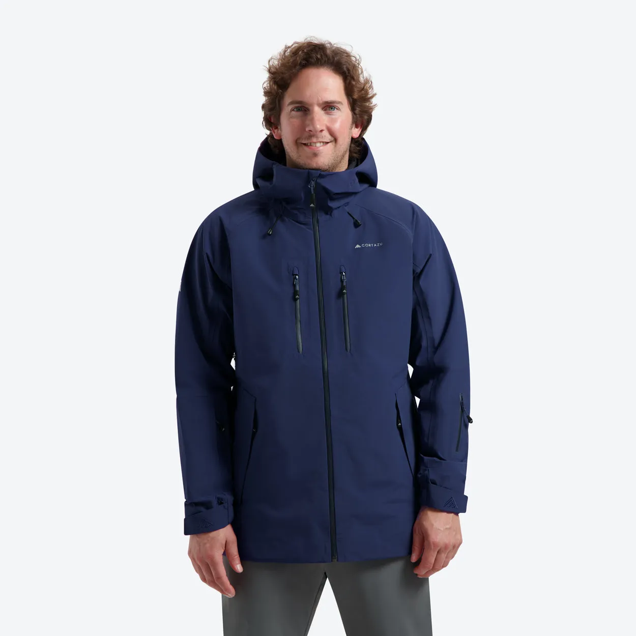 Mountain Hardshell Jacket Dark Blue | Mens