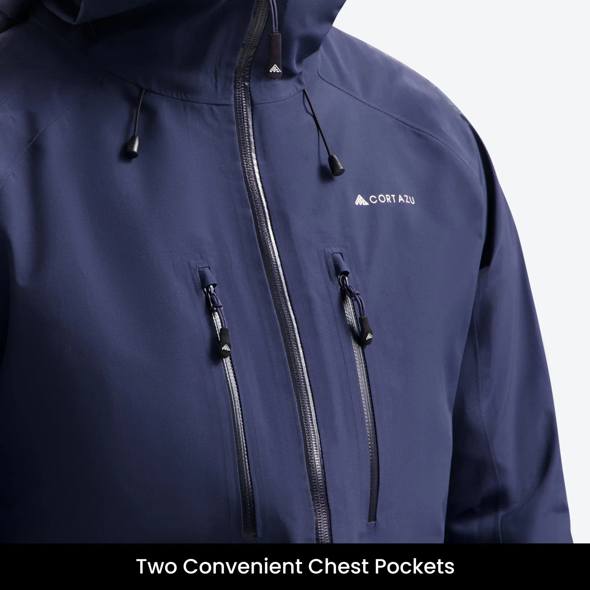 Mountain Hardshell Jacket Dark Blue | Mens