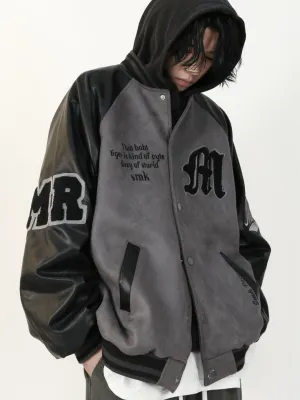 [MRNEARLY] high street baseball jacket na853