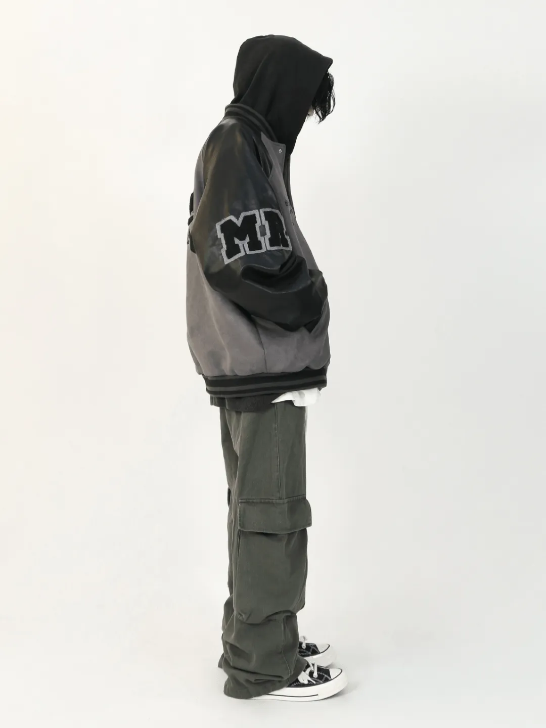 [MRNEARLY] high street baseball jacket na853