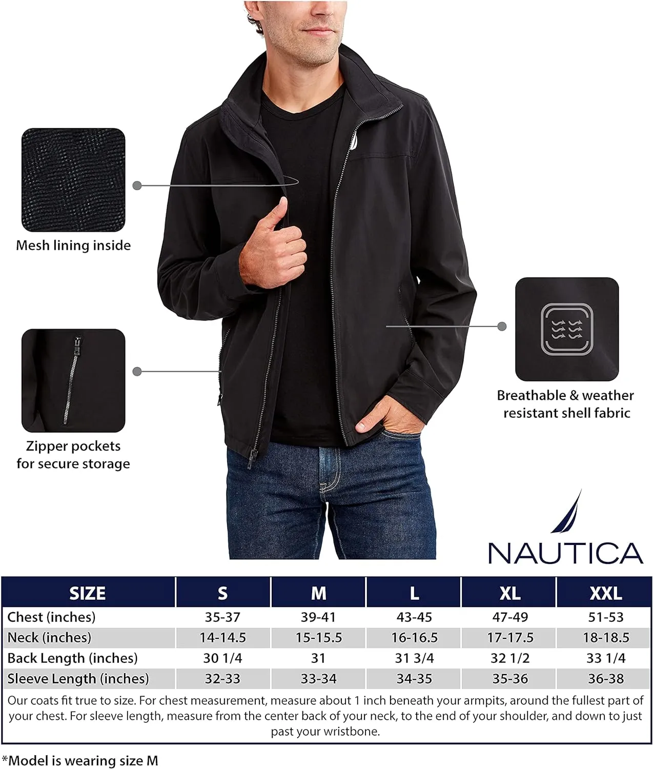 Nautica Men's Bomber Jacket