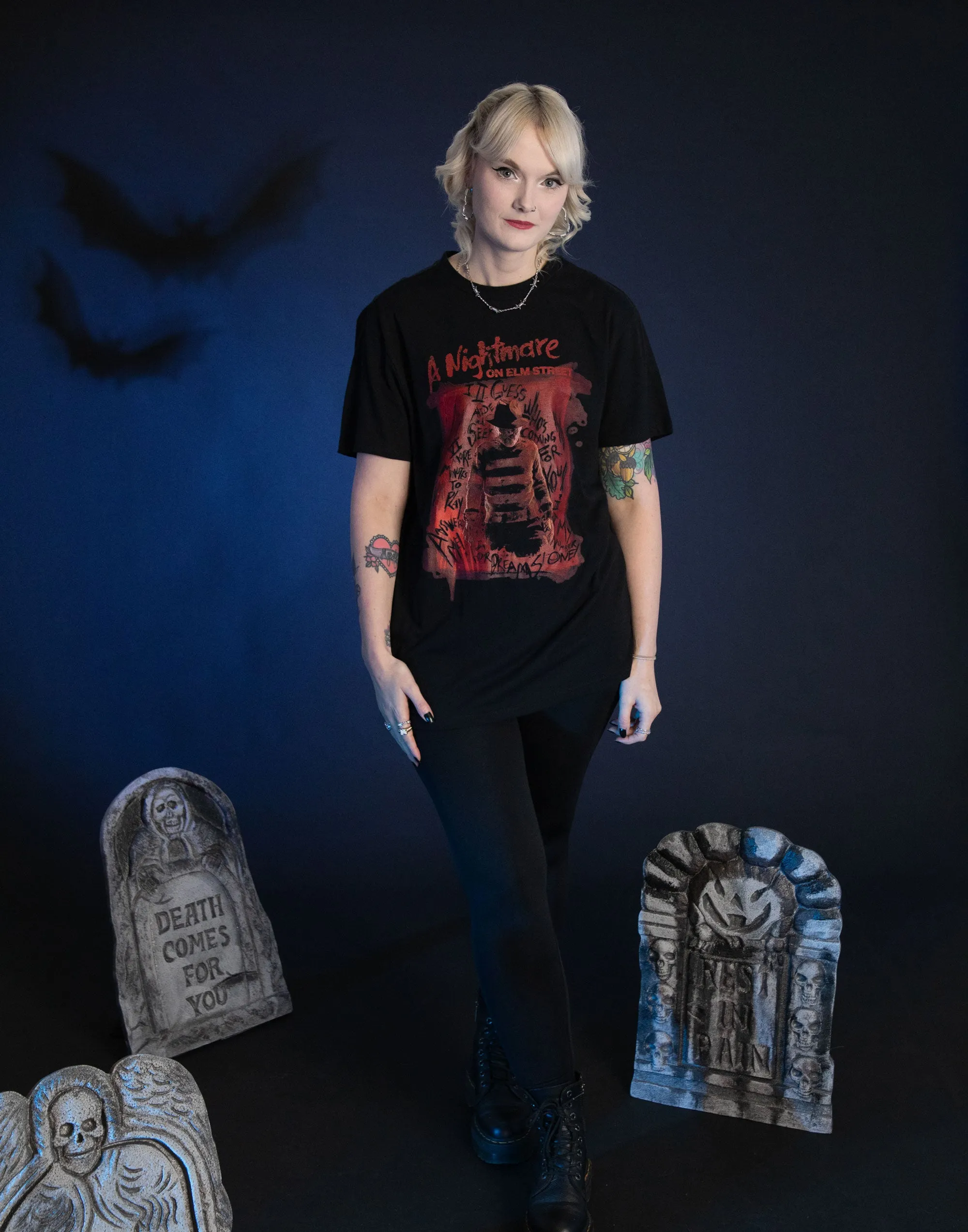 Nightmare On Elm Street I'm Your Dreams Unisex Black Short Sleeved T-Shirt